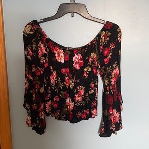 Women’s floral blouse